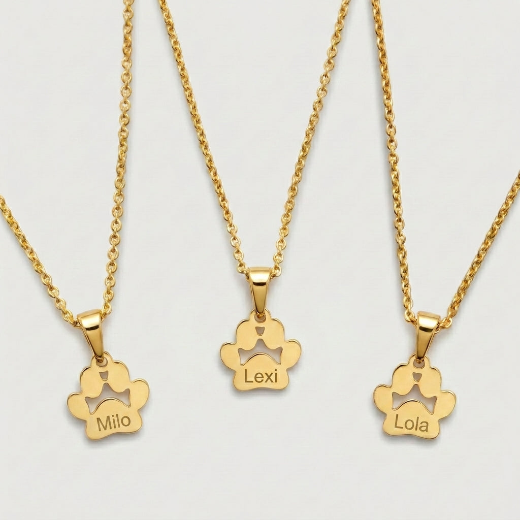 costum pet's name jewelery