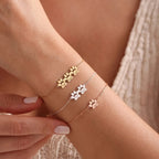 Bracelet personnalisé prénom patte