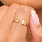 Custom Pet Initial Ring