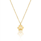 Custom Paw Name Necklace